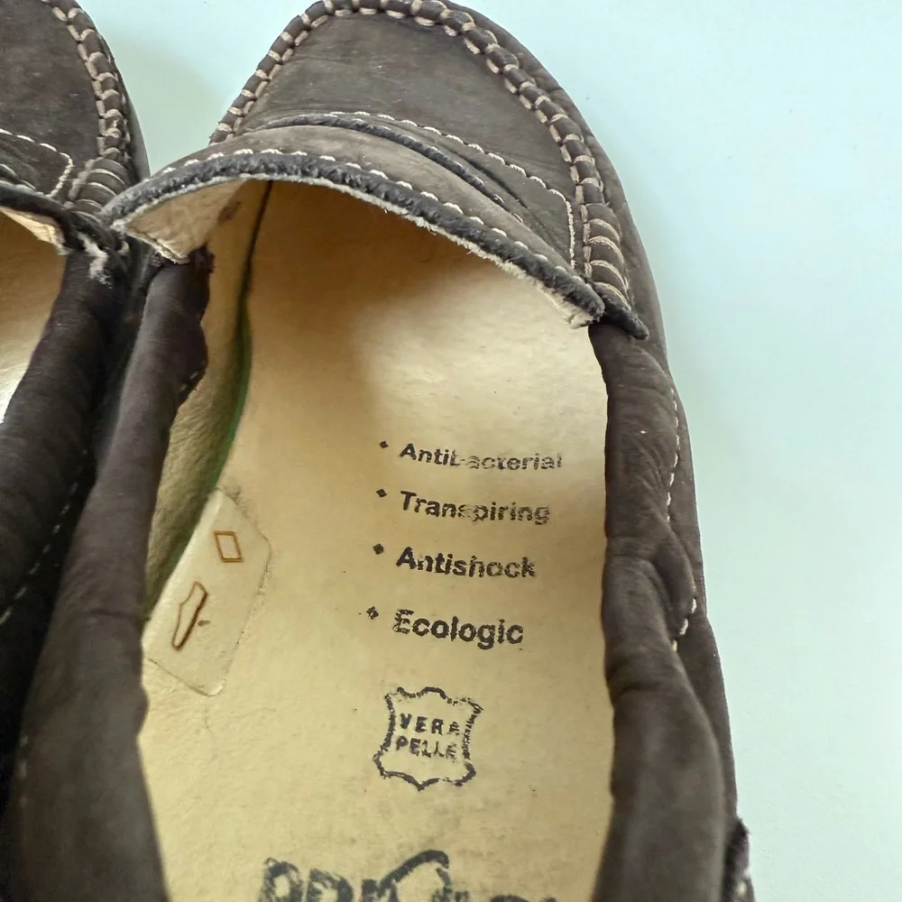 Primigi Kids Dark Brown Suede Moccasins